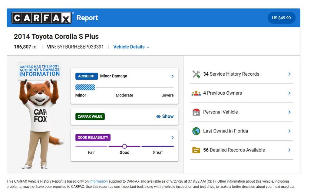 2014 Toyota Corolla
